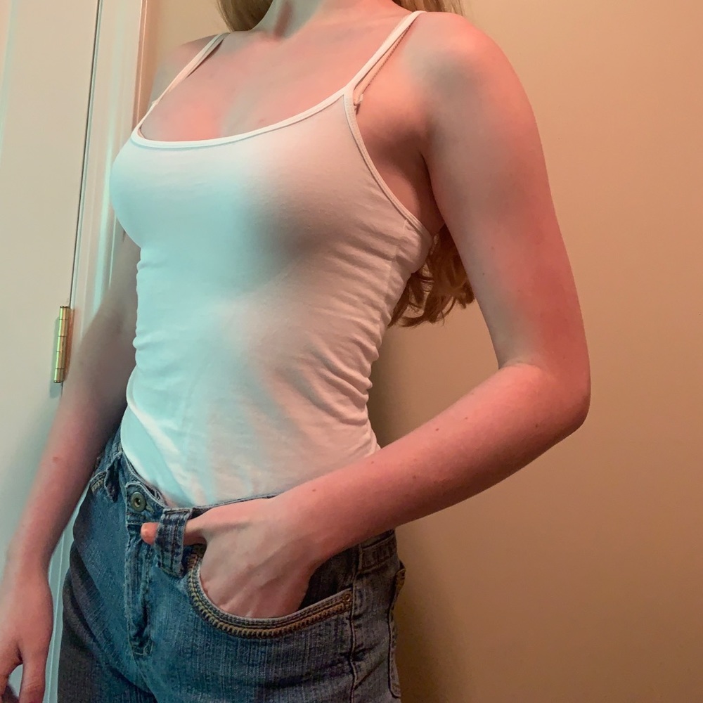 Classic white tank